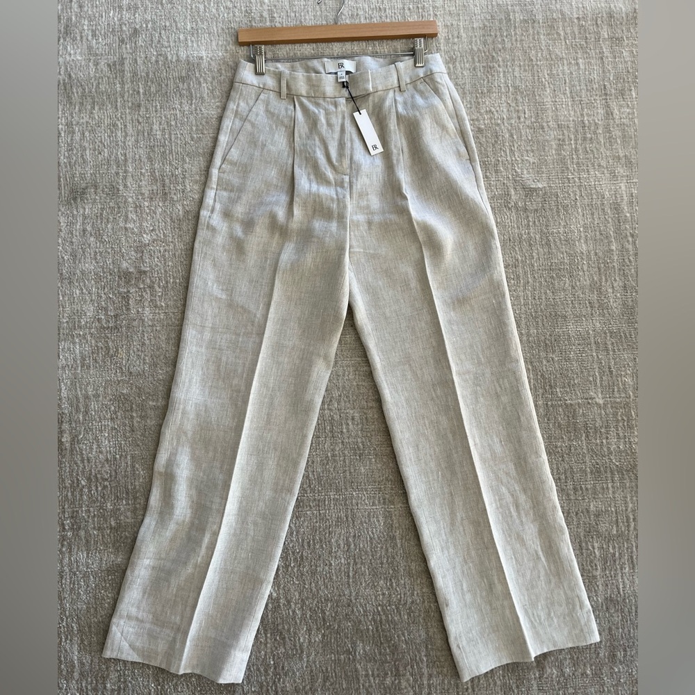 NWT BANANA REPUBLIC LINA SLIM LINEN PANT